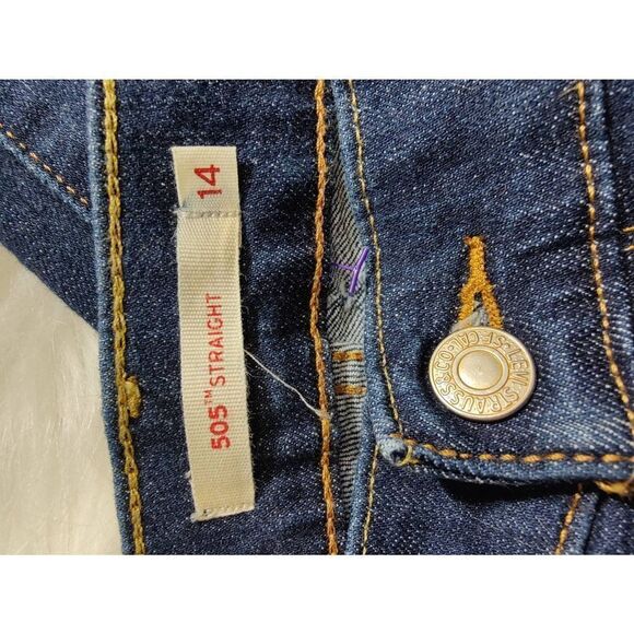 Levi 505 Straight Jeans - Picture 3 of 4